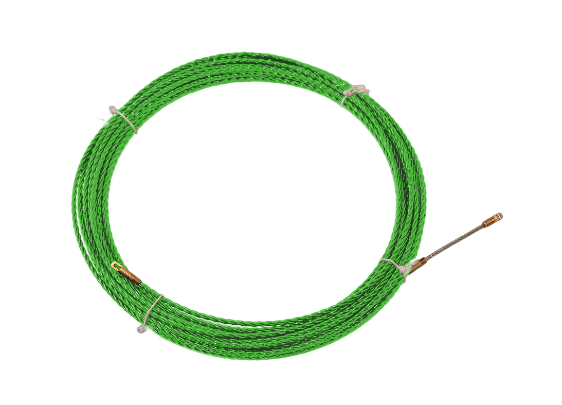 ELEMEC polyester trekveer Ø 6mm groen